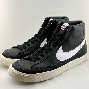 Nike Women’s Black and White High-Top Sneakers